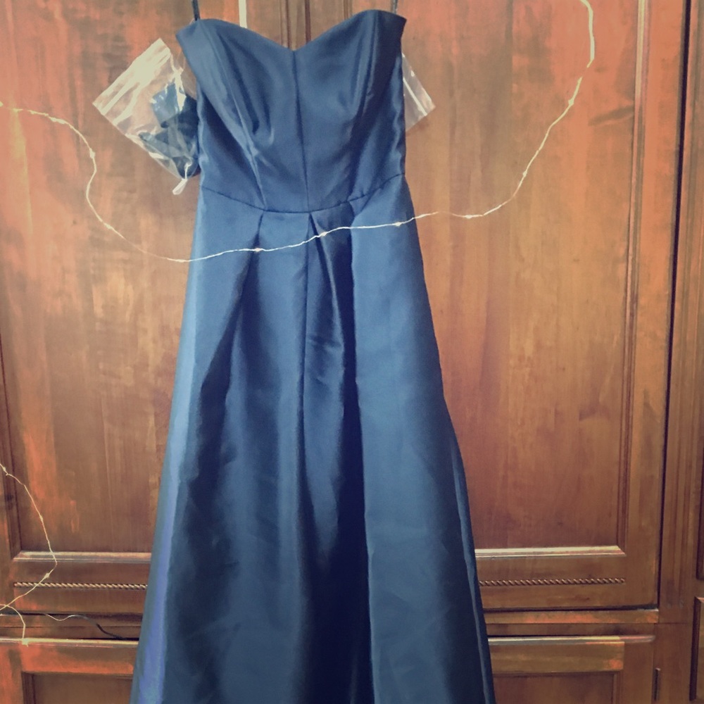 Blue midnight Alfred sung prom dress